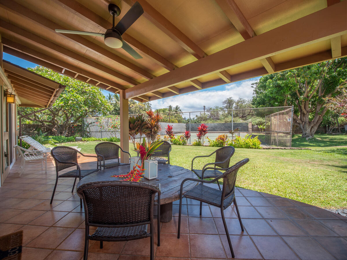 Large Covered Lanai